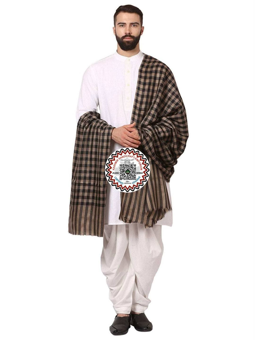 Mens Check Shawl Light Weight ✨️ 😎 ♥️ 