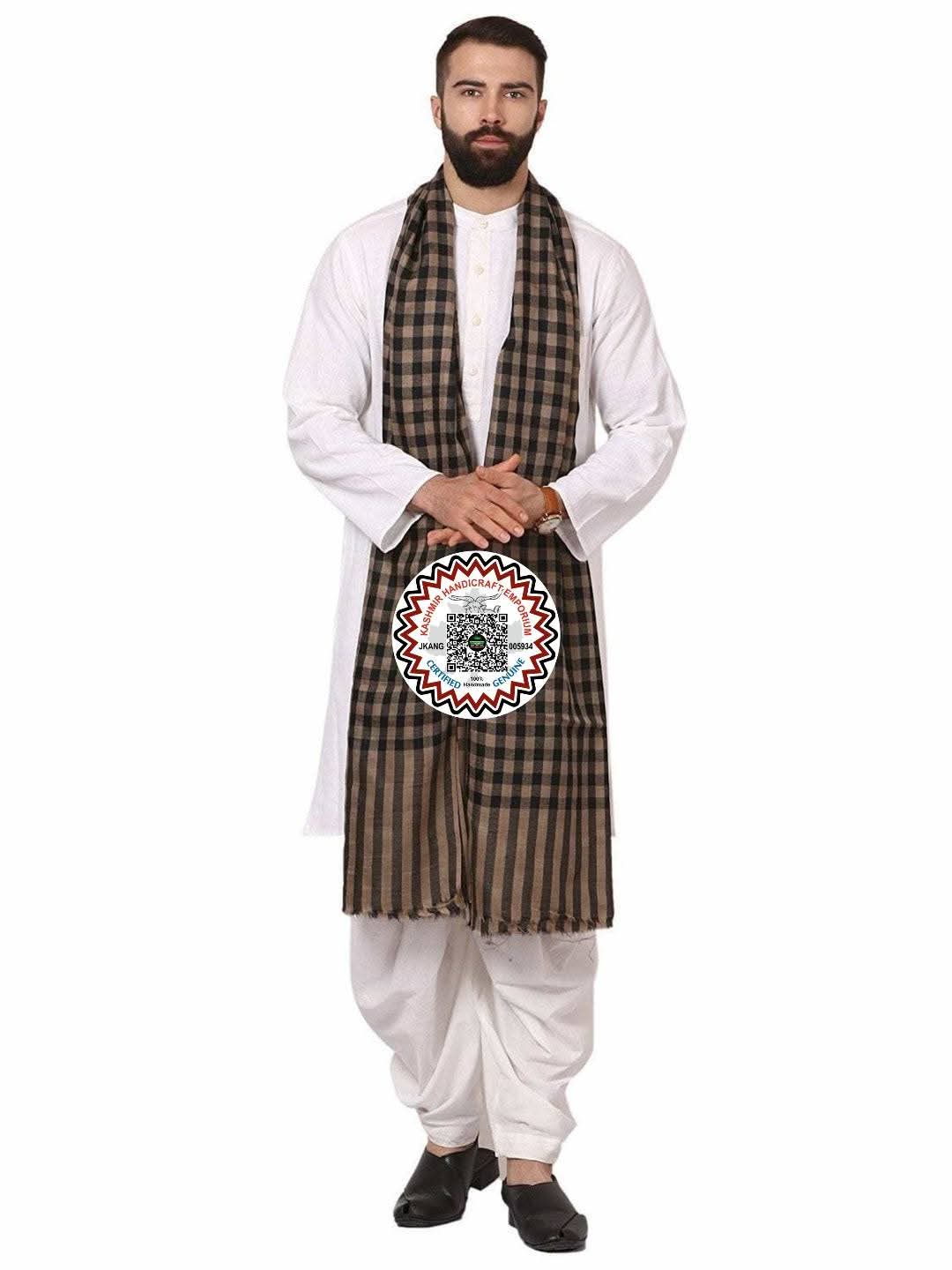 Mens Check Shawl Light Weight ✨️ 😎 ♥️ 